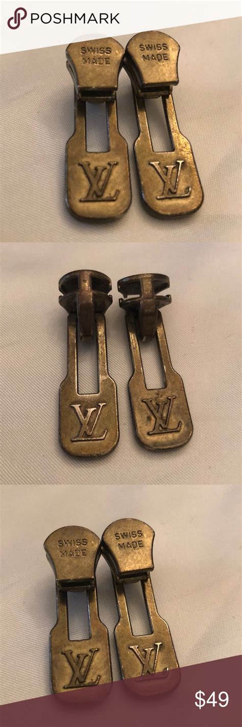 louis vuitton zipper pull authentic|authentic louis vuitton lock key.